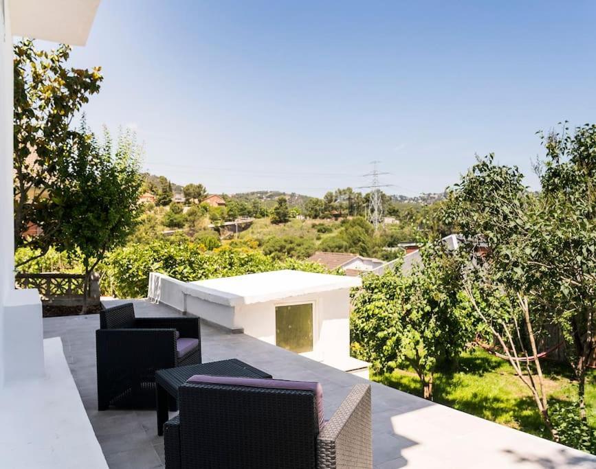 20 Min From Bcn- Charming House W/ Pool & Bbq Area Villa Cervelló Eksteriør bilde